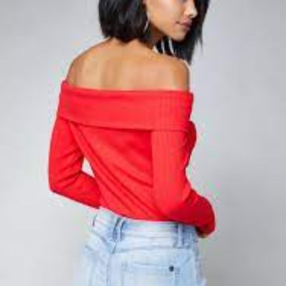 Bebe Roxy Rib Bodysuit - Picture 7 of 7